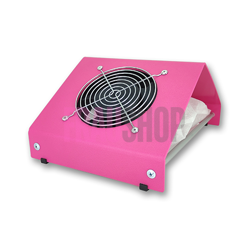 Витяжка для манікюру настільна, з мішком Nailtronic NT120 Plus 31Вт (Рожева)